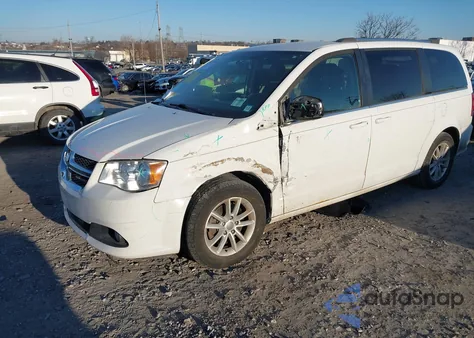 2018 Dodge Grand Caravan Sxt z USA, uszkodzony, nr VIN 2C4RDGCG1JR203399
